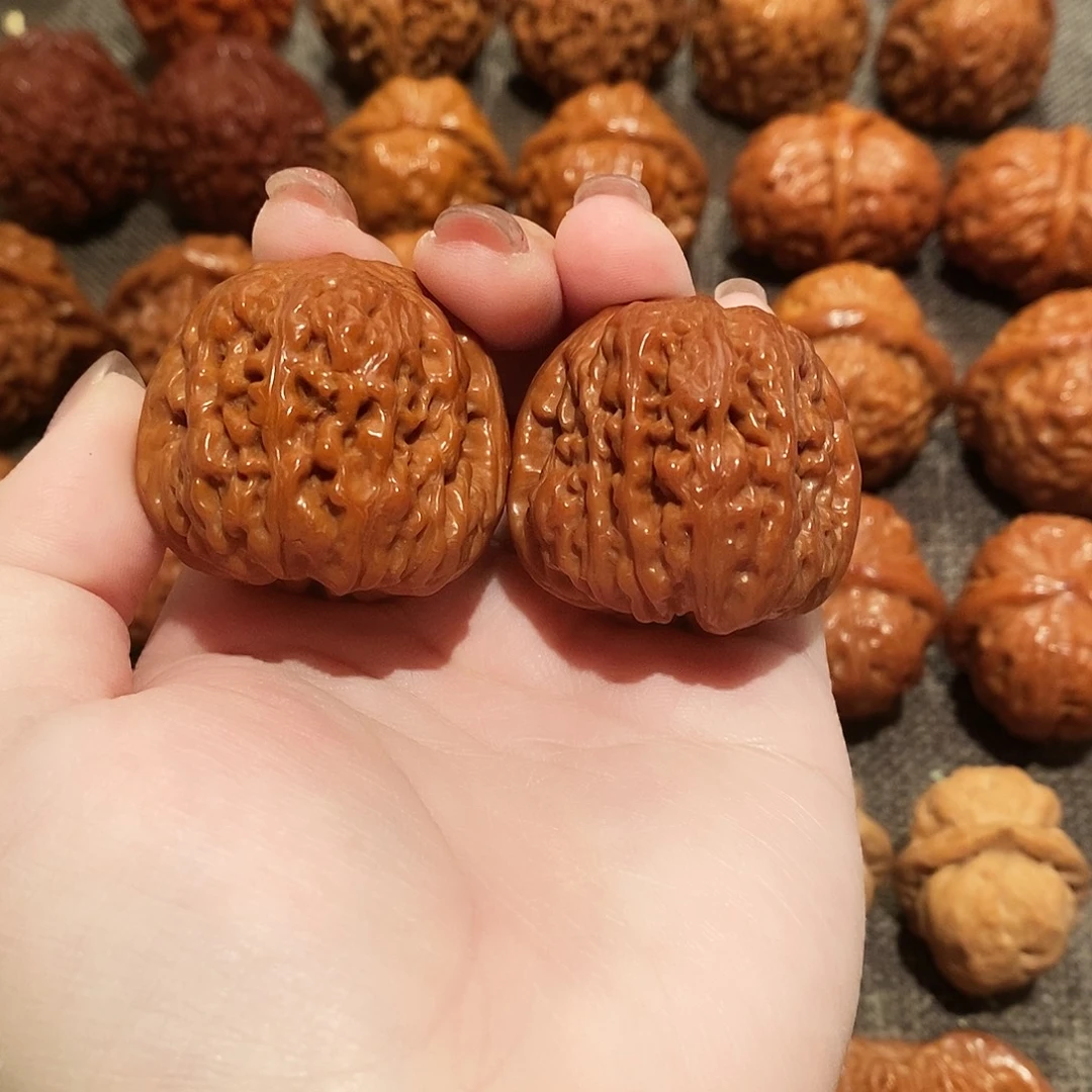 吊坠文玩核桃37平谷聚宝盆