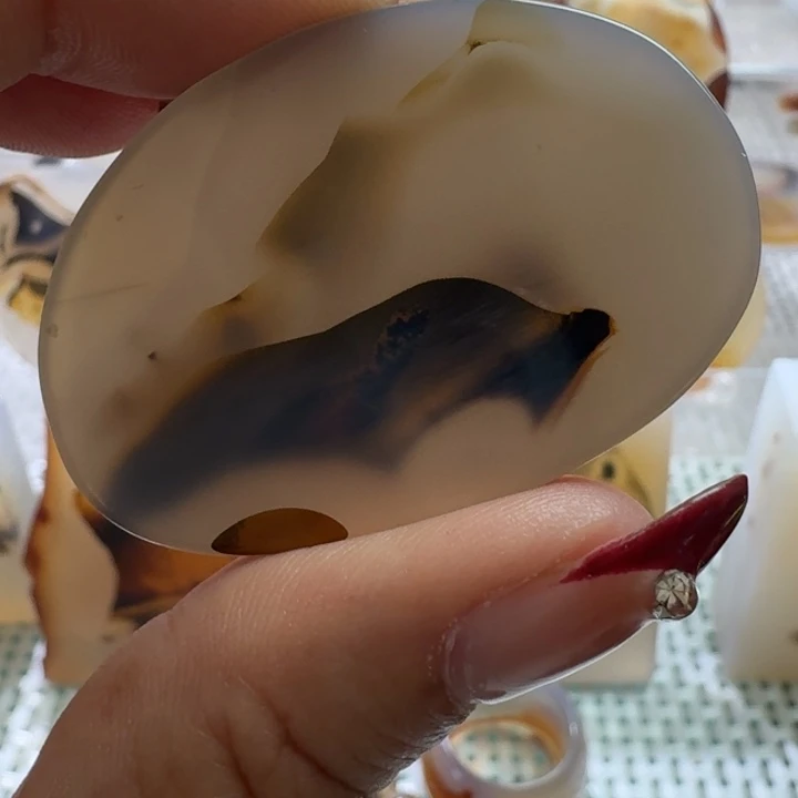 玛瑙/玉髓未镶嵌项链