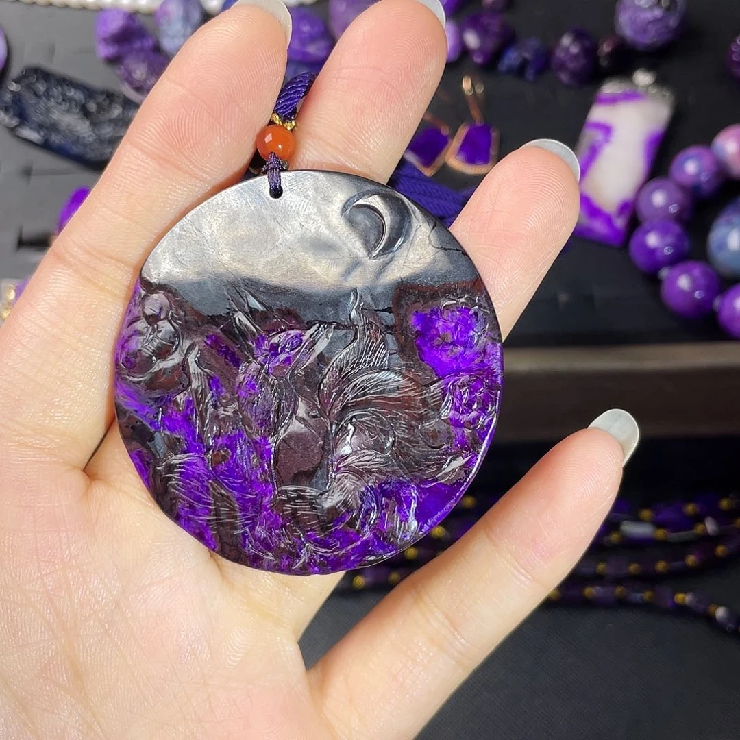 未镶嵌苏纪石（舒俱来）吊坠