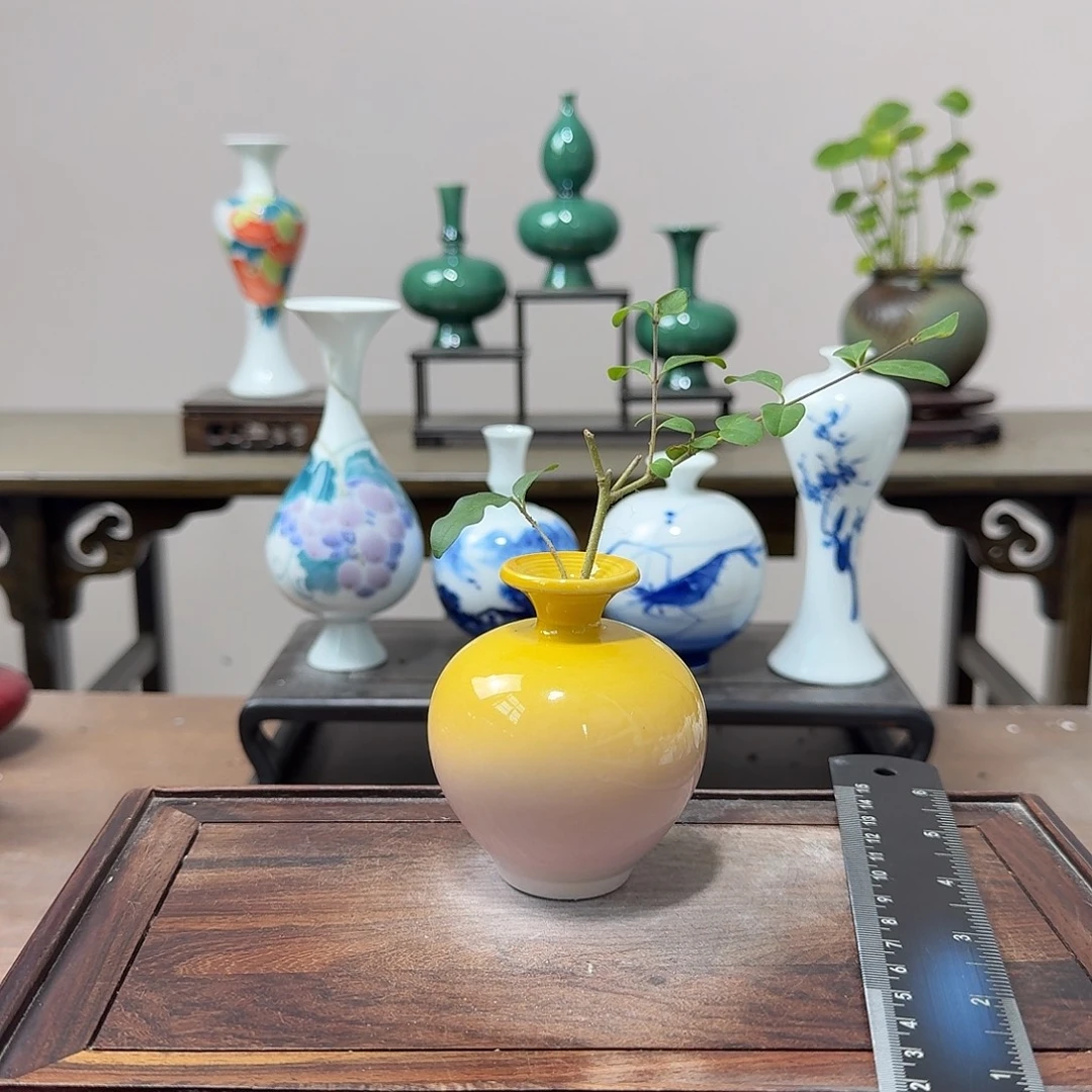 陶瓷手工非常迷你小花器