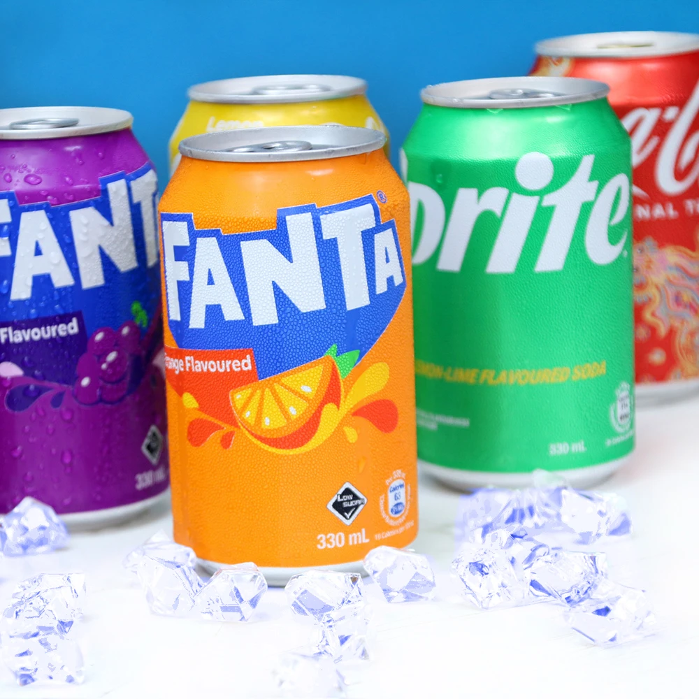 香港进口可口可乐系列【进口芬达】进口饮料330ml 装