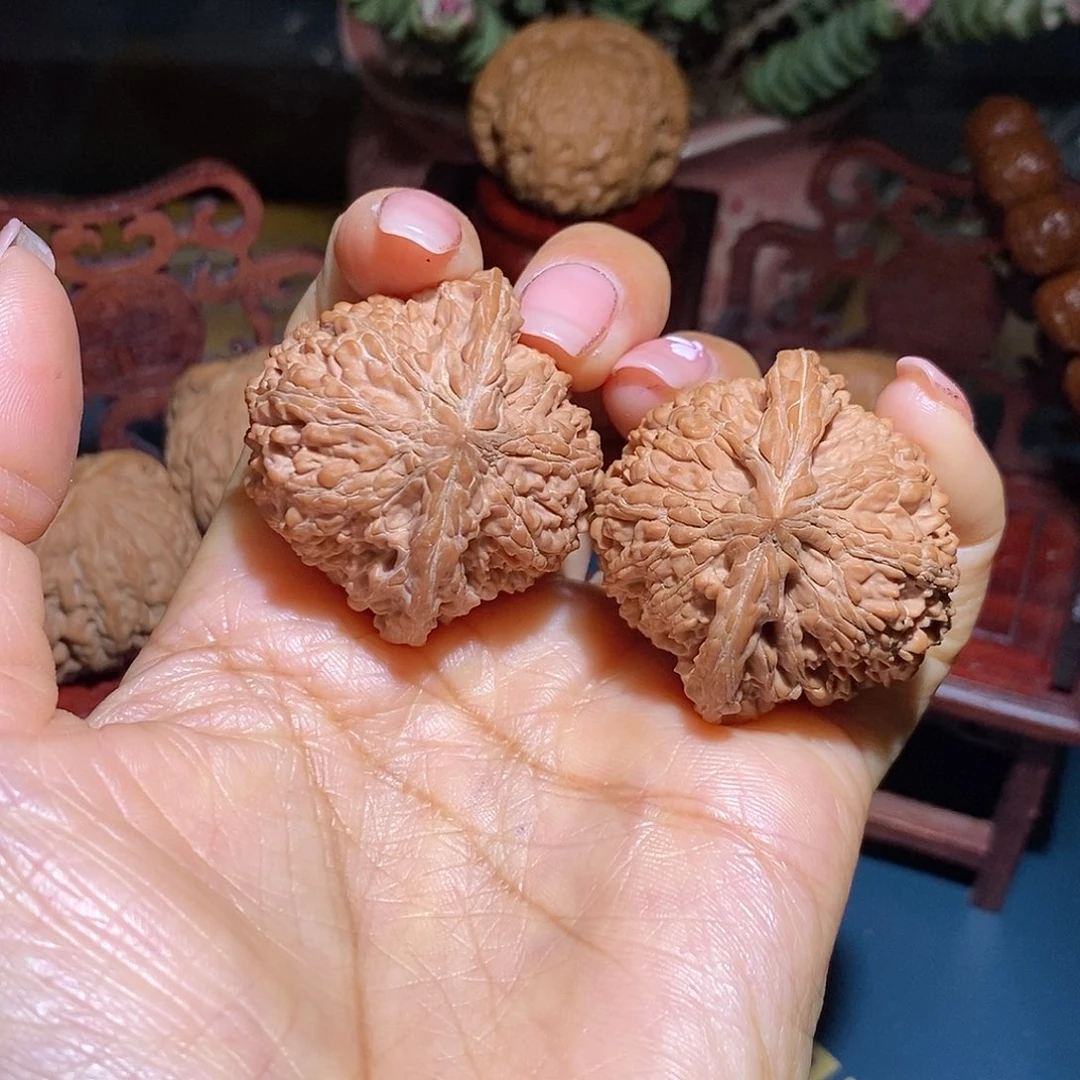 文玩核桃把件40星星