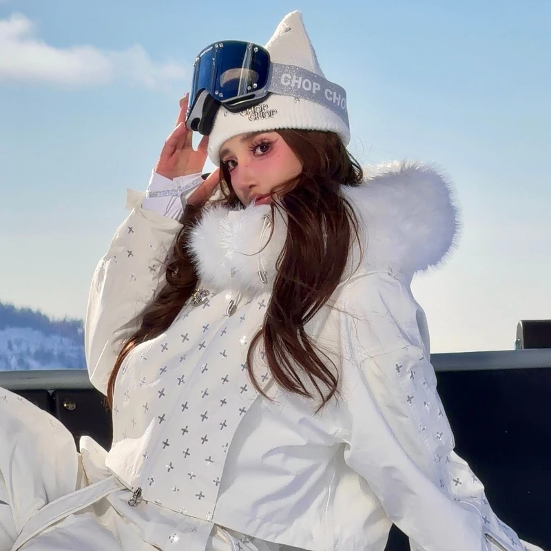 CHOPCHOP26雪季新品【亮片满天星】银标2.0系列3L滑雪服滑雪服女款