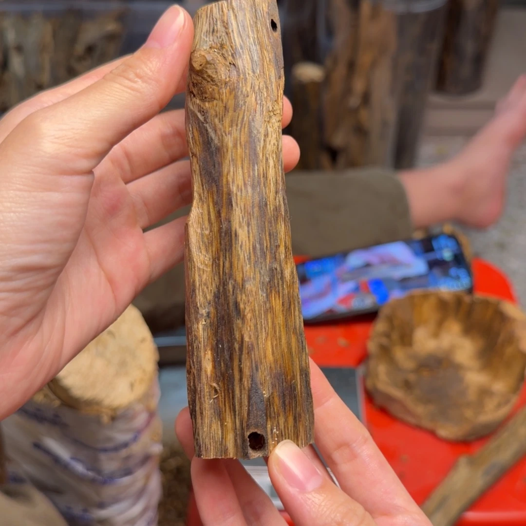 沉香沉香碎屑白棋块料32克