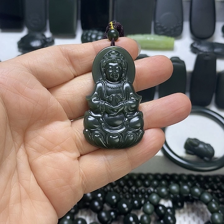 未镶嵌和田玉（青玉）挂件