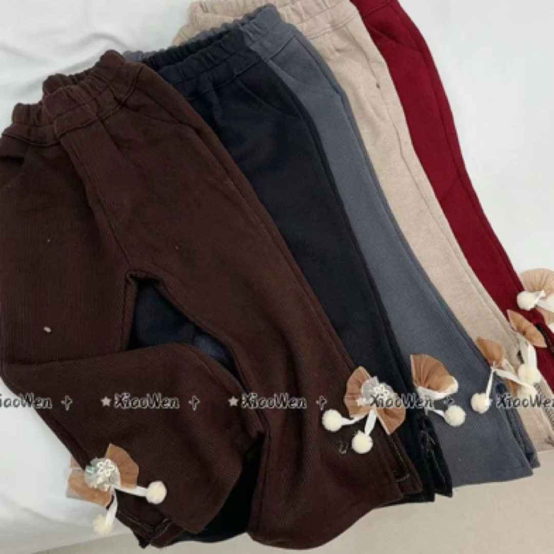 女童百搭喇叭裤新款时尚百搭
