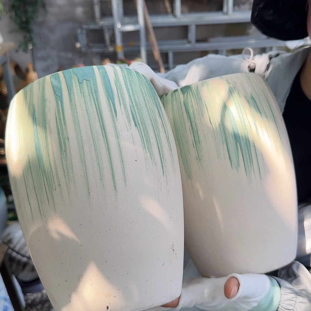 紫砂花盆王嫂花盆直播0617-340高24口16