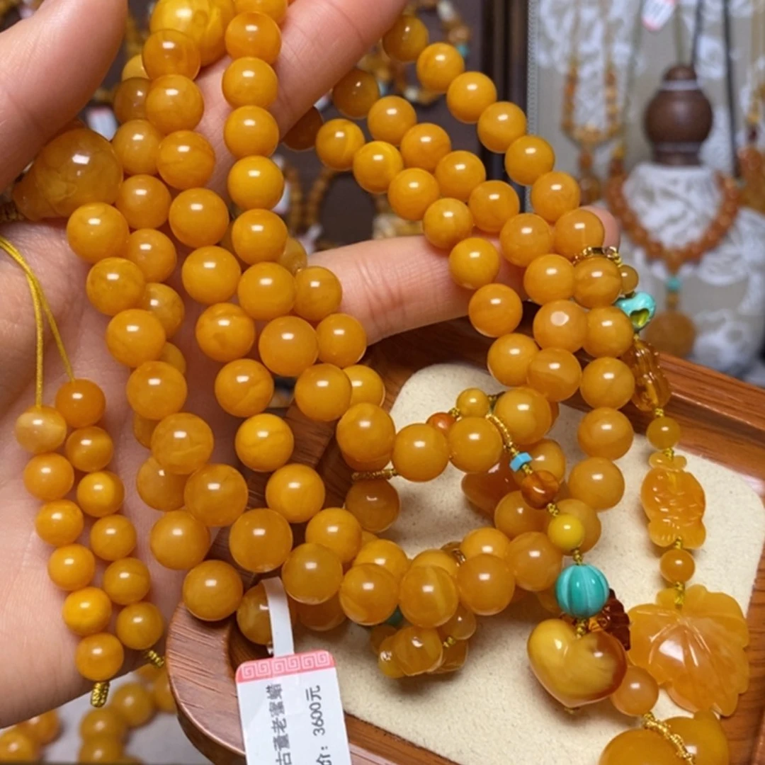 【闪购商品】手链蜜蜡未镶嵌手串