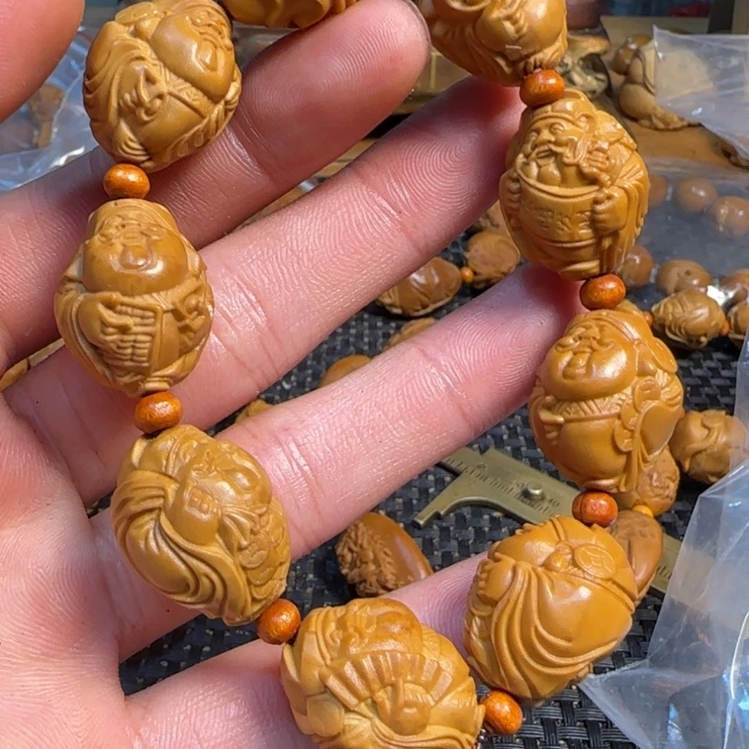 橄榄核手串/手链嘟嘟财神福利