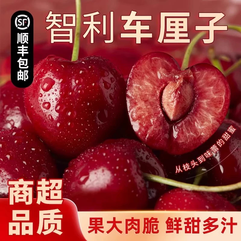 牧疆山【推荐5斤原箱】智利进口车厘子新鲜水果当季整箱送礼包邮
