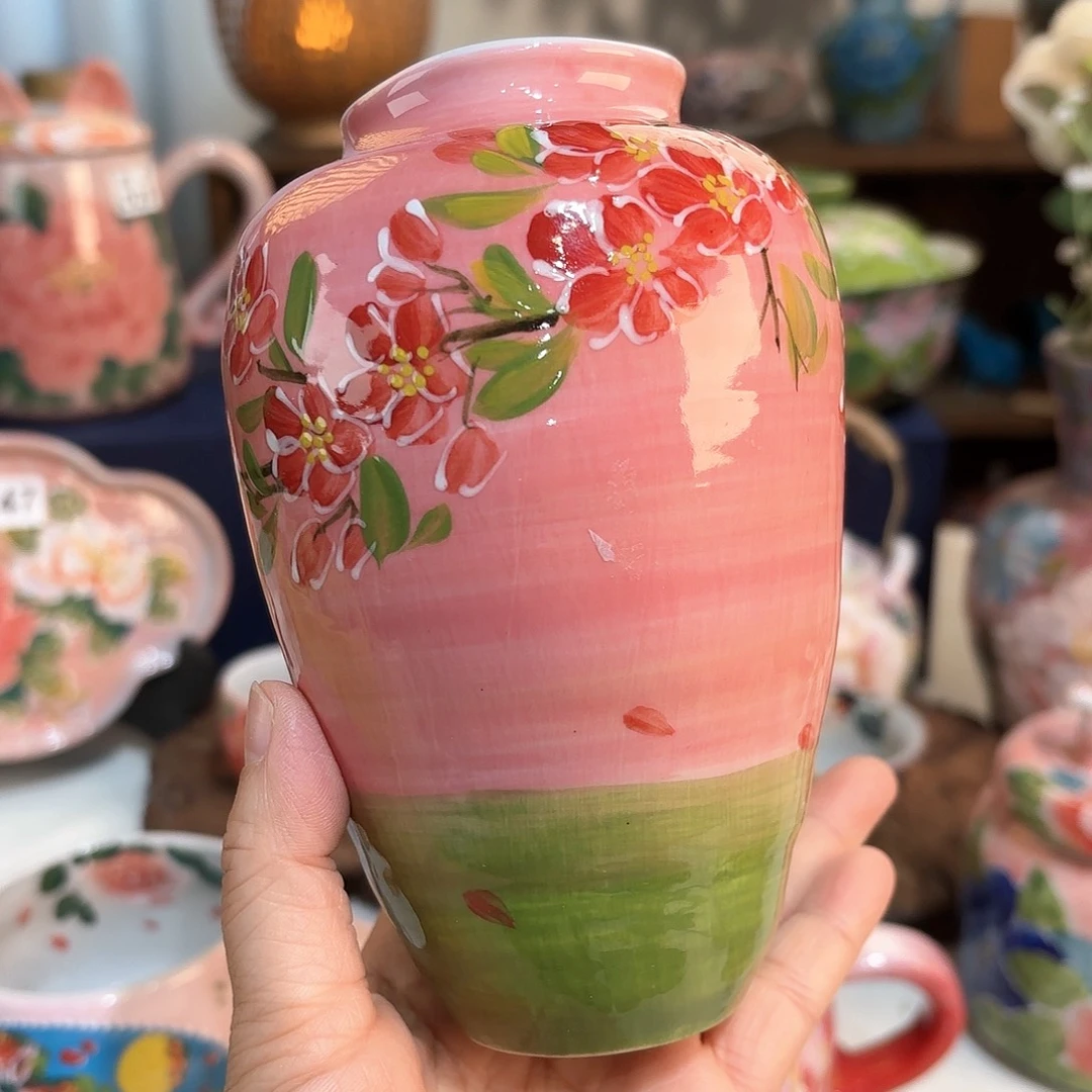 医***店景德镇手绘高温釉下彩陶瓷茶具