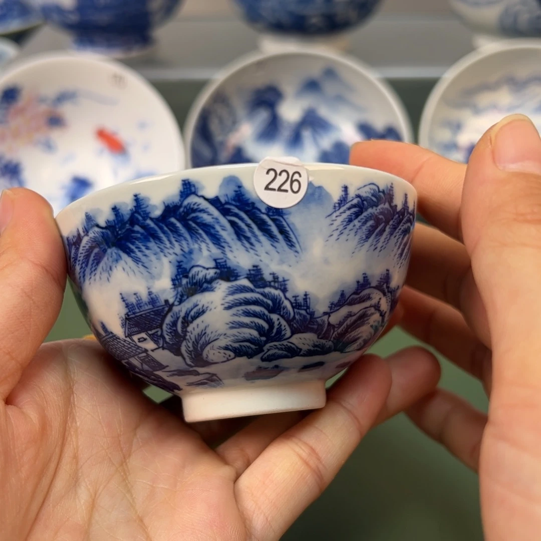 杯木木景德镇纯手绘茶具226