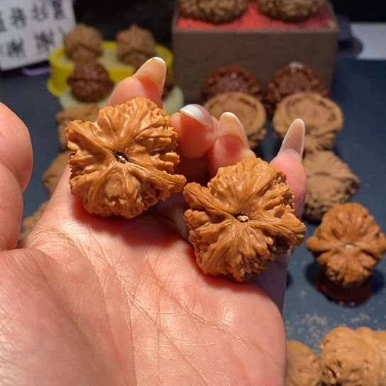 把件文玩核桃小众37尺