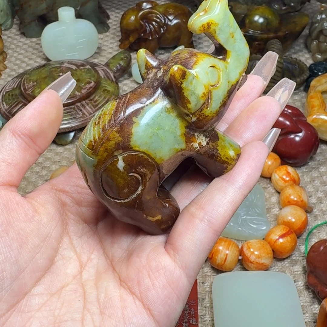 白玉菩提吊坠挂件