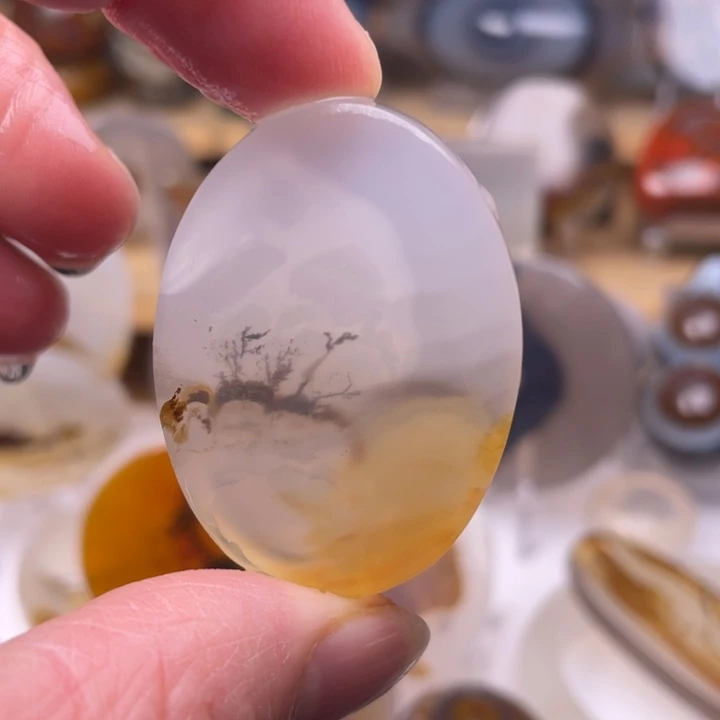 玛瑙/玉髓未镶嵌吊坠(不含链)