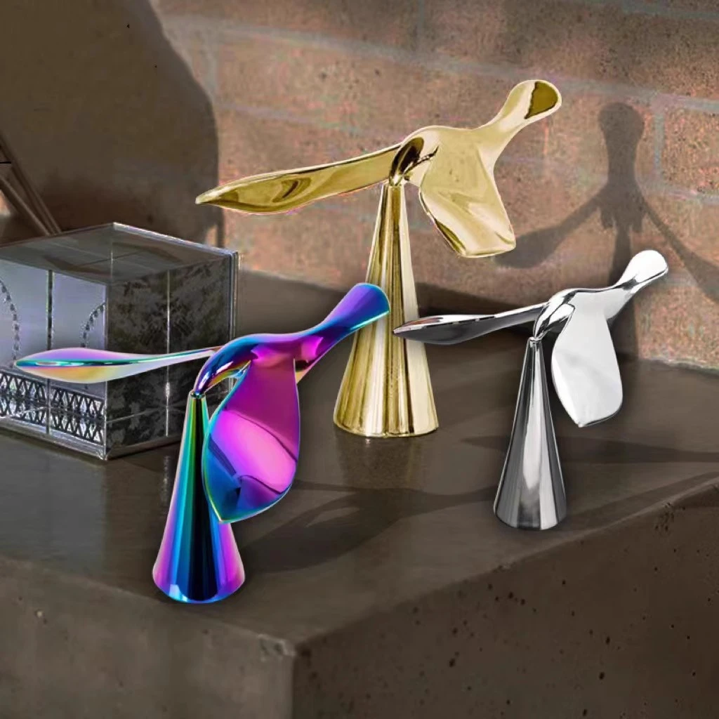 新款飞鸟开瓶器不倒翁小鸟平衡鸟金属创意啤酒开酒器悬浮瓶起瓶器