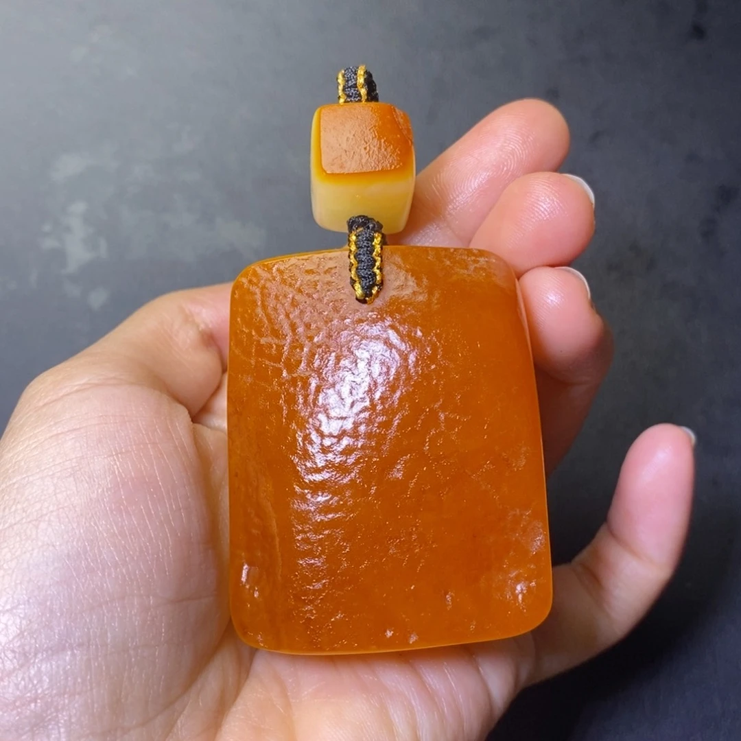 定制琥珀琥珀蜜蜡吊坠