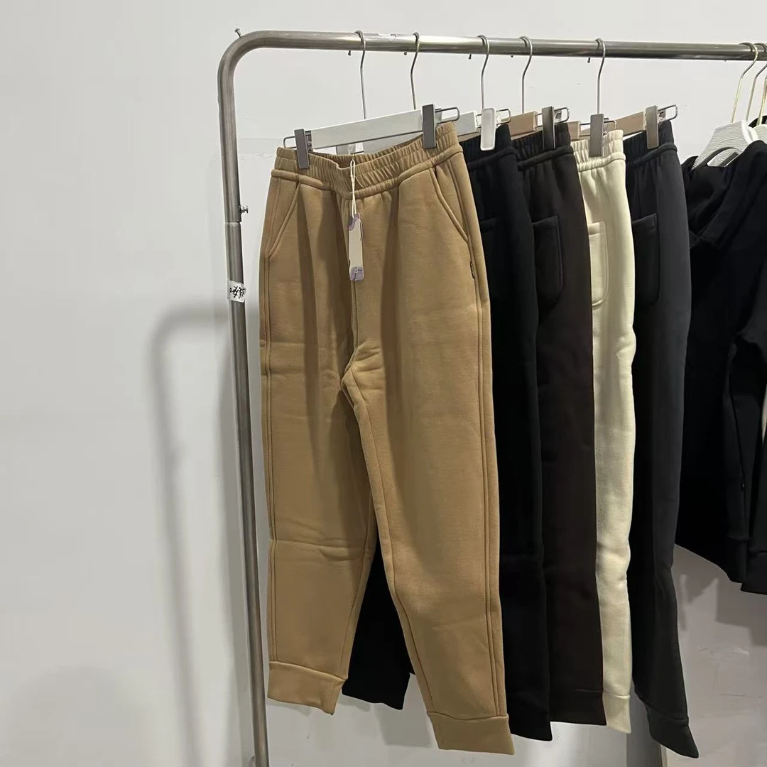 9203女裤防风裤加厚秋冬保暖舒适休闲束脚裤时尚百搭