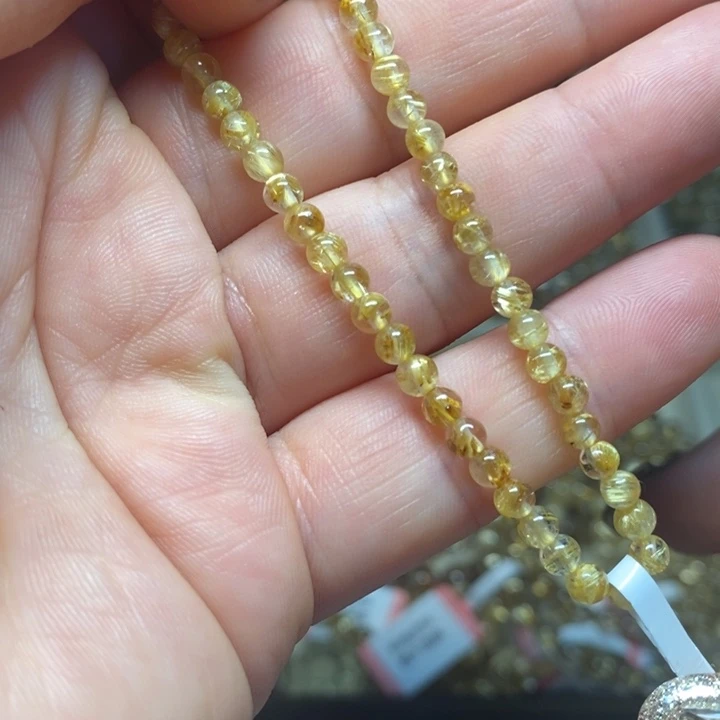 发晶手链未镶嵌天然钛晶