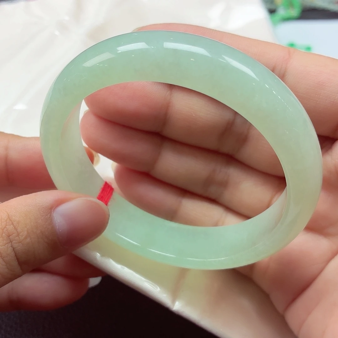 翡翠未镶嵌手镯天然缅甸A货翡翠