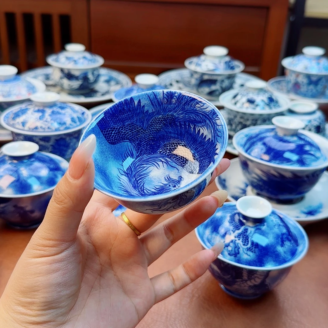 M**余景德镇陶瓷手绘杯子