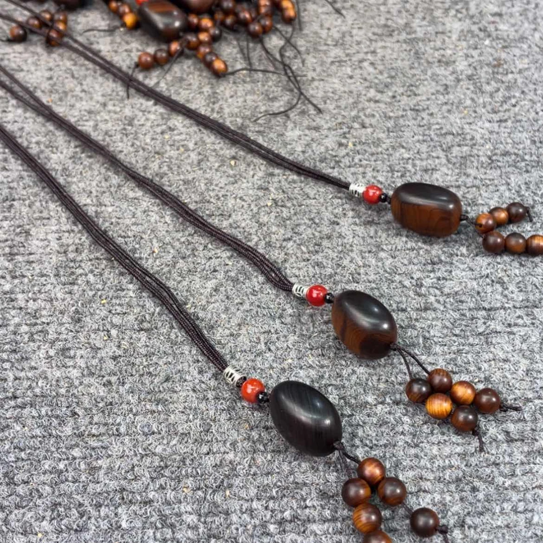 【闪购商品】柏木（崖柏）到手一个，雷雷，平安吊坠，咖啡豆奶香味