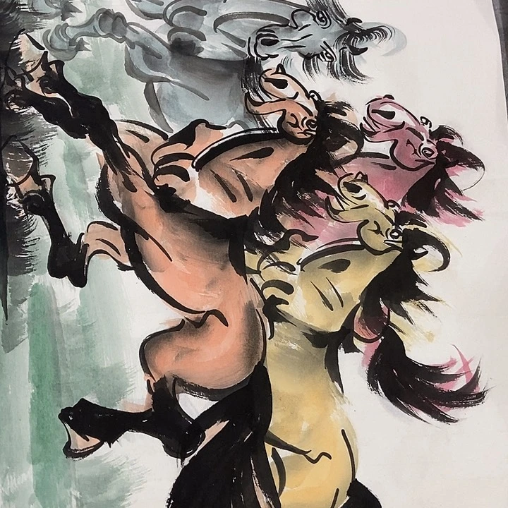 三个张画廊直播间！