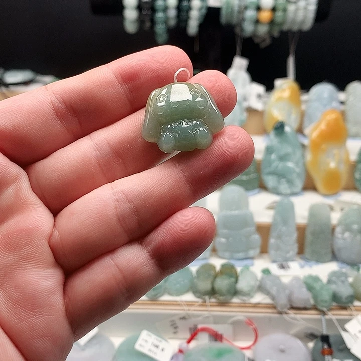 吊坠(不含链)未镶嵌翡翠12玉贵狗