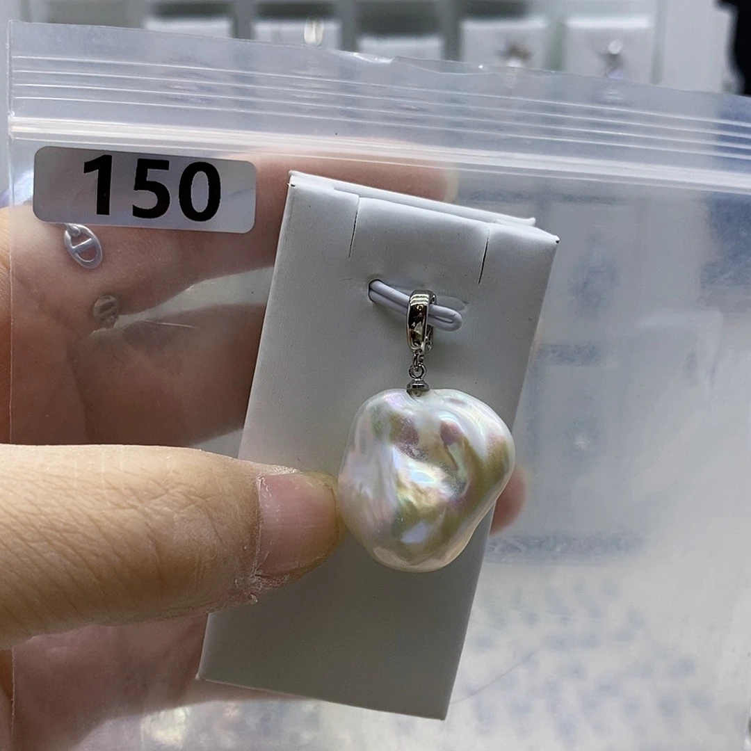 颈饰合金淡水珍珠