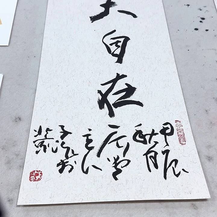 书法书法作品多次参加全国美展