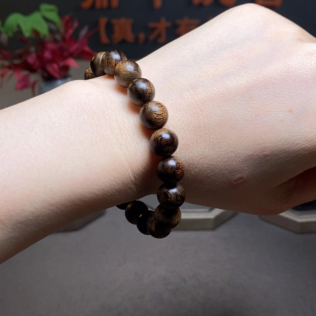 沉香手串越南芽庄黄棋楠瘤疤1.0