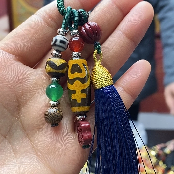 玛瑙/玉髓合金颈饰