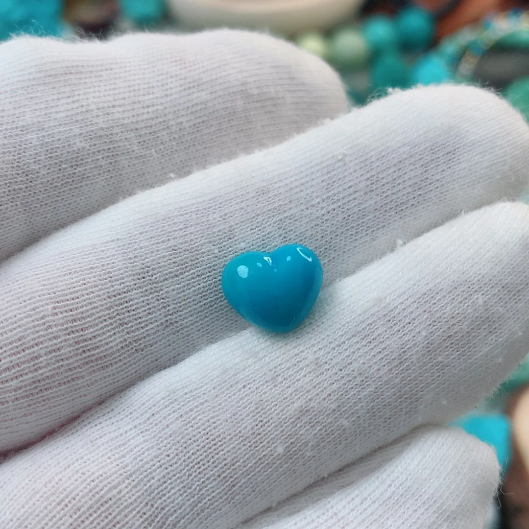 绿松石未镶嵌珠宝半成品