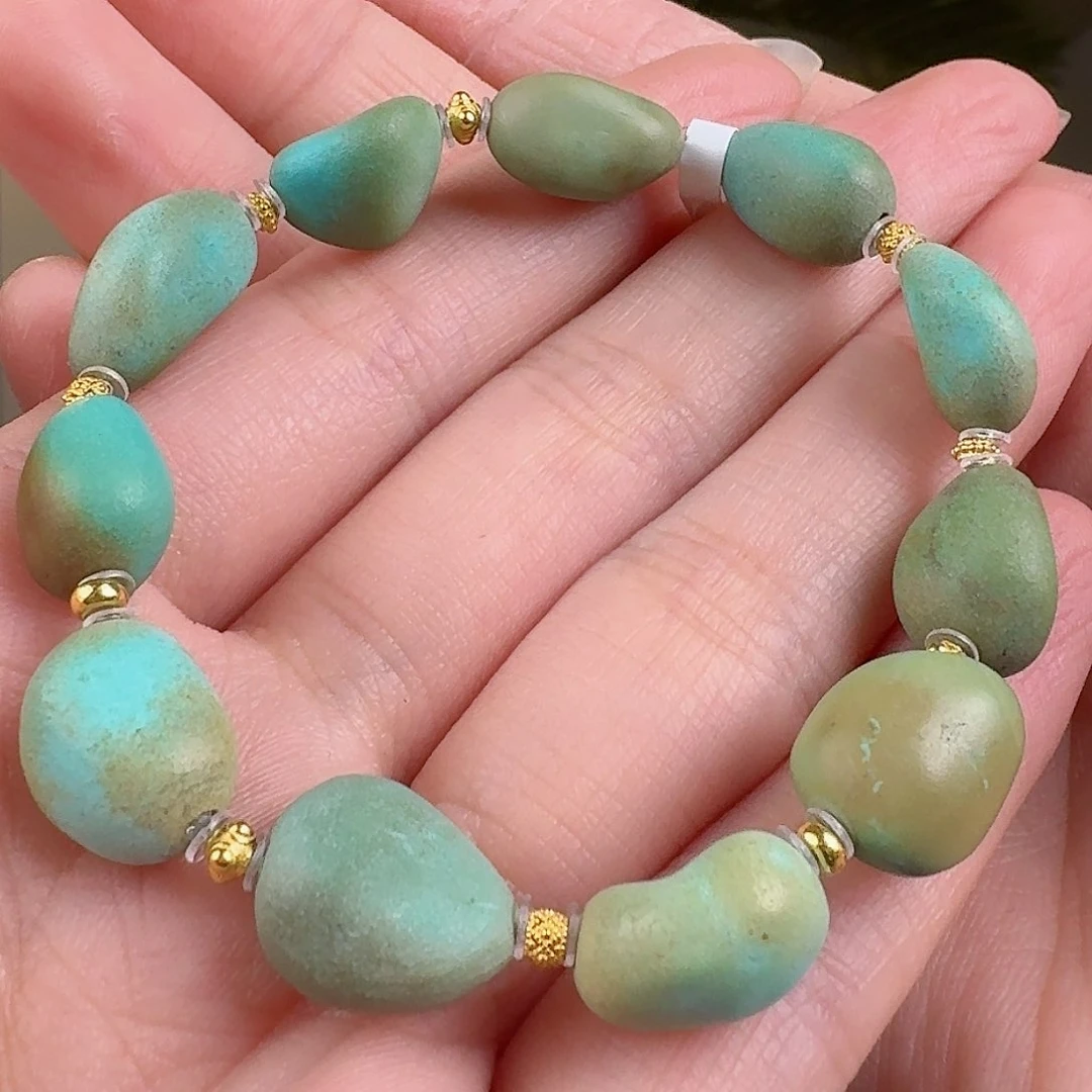 绿松石珠宝奇石未镶嵌