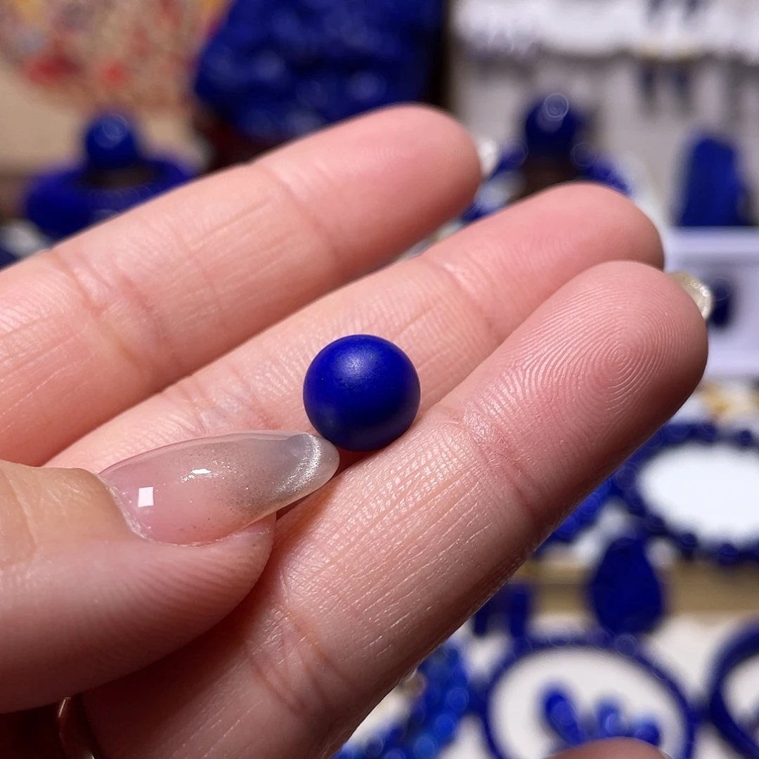 1***"未镶嵌青金石高品9.6mm