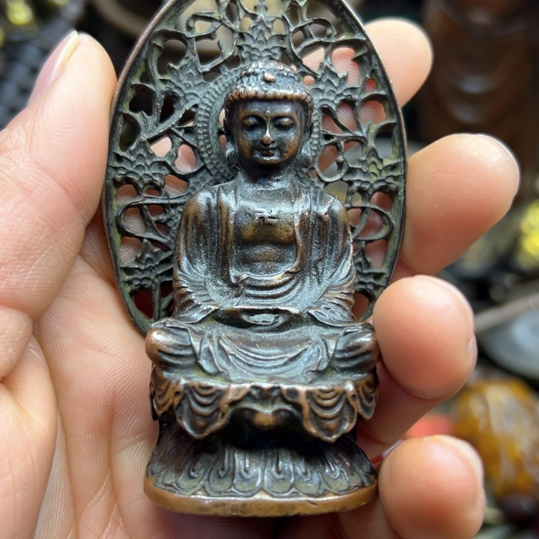 铜摆件欢迎欢迎你