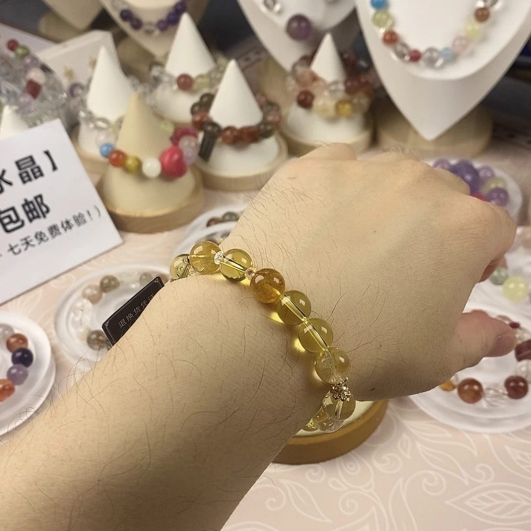 银S925镶嵌手链水晶