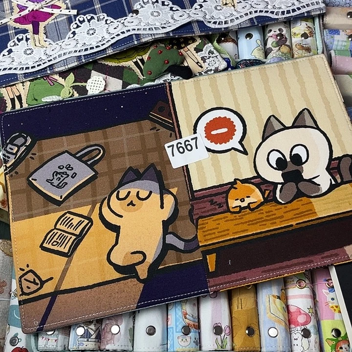 织绣A5活页不带纸7667
