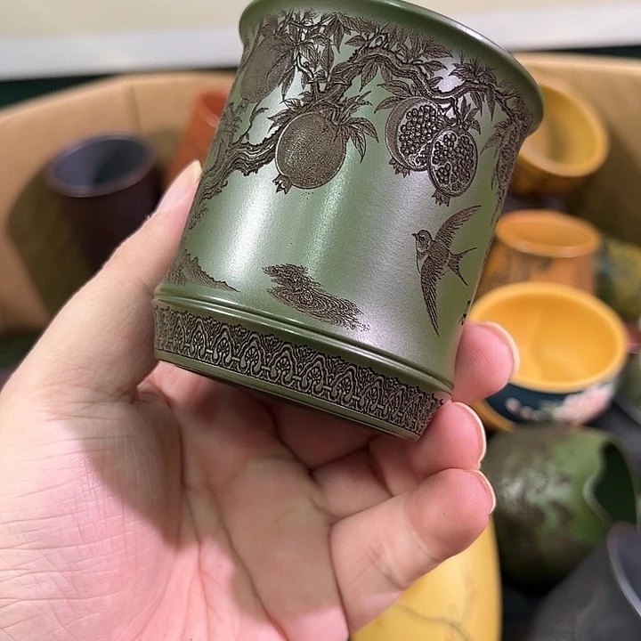 茶杯紫砂全手工紫砂主人杯