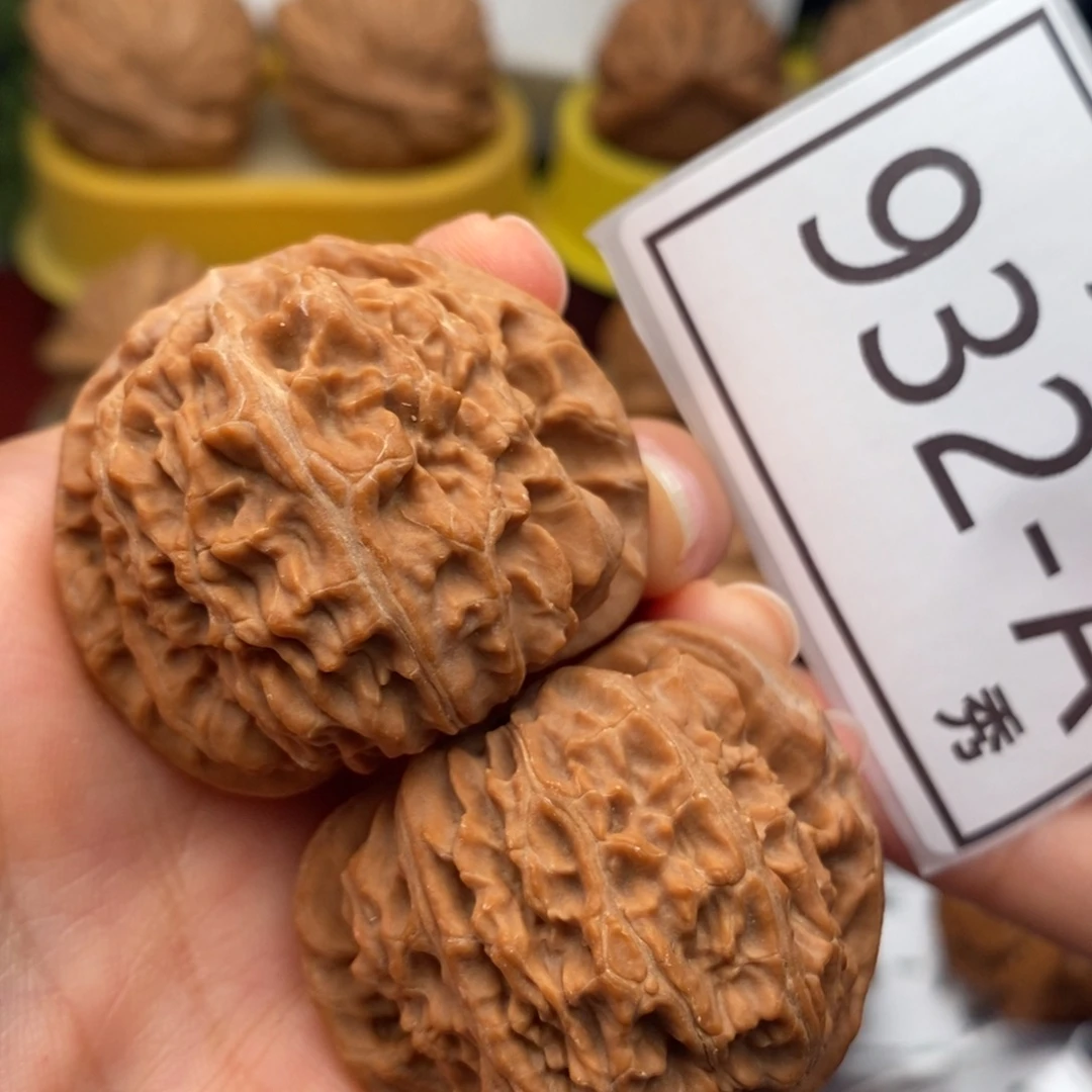 把件文玩核桃白狮子41……