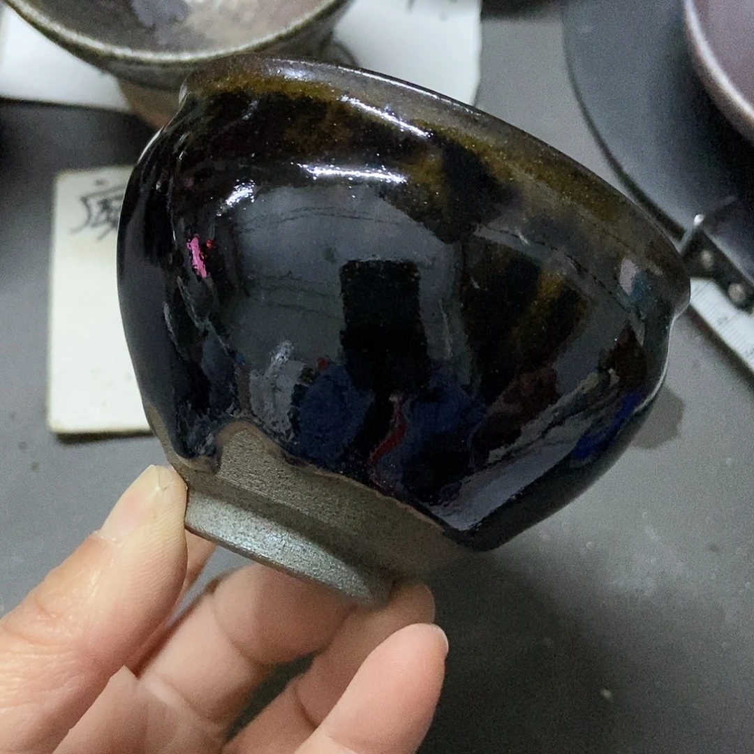 茶盏79 建窑建盏磨底微瑕