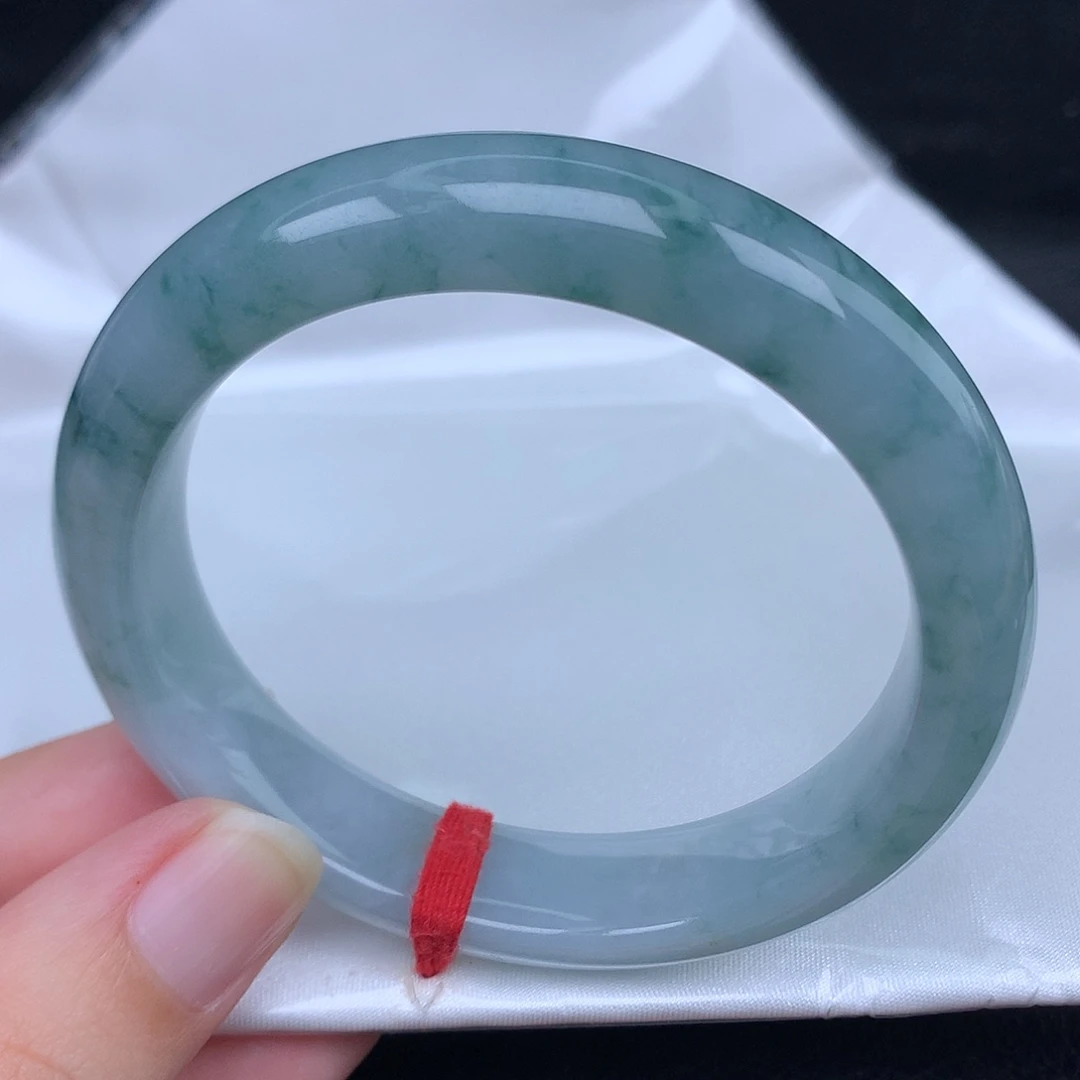 翡翠未镶嵌手镯天然