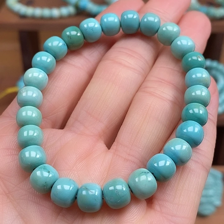 绿松石未镶嵌颈饰老型单圈