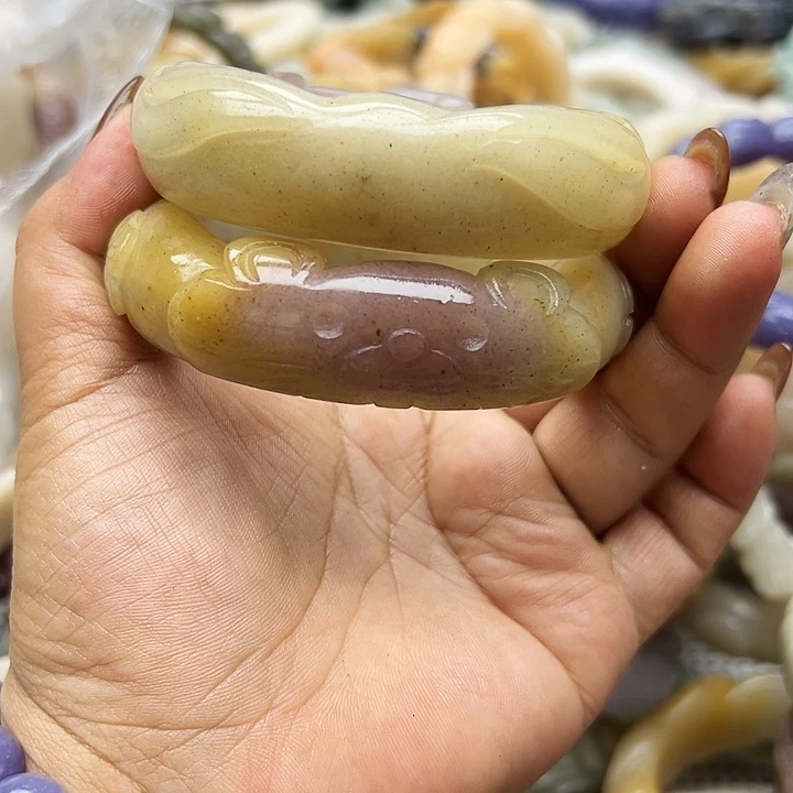 未镶嵌手镯石英岩玉0*0