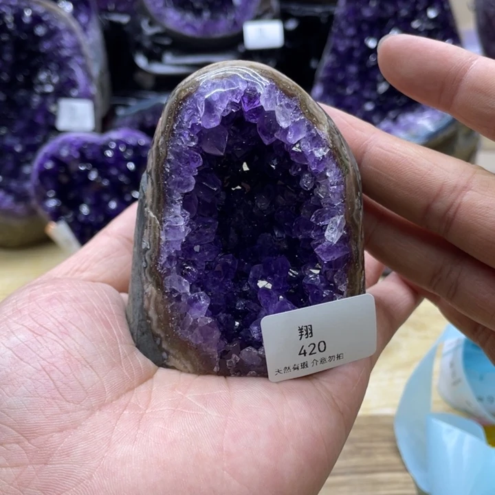 未镶嵌大型摆件（非配饰）紫晶
