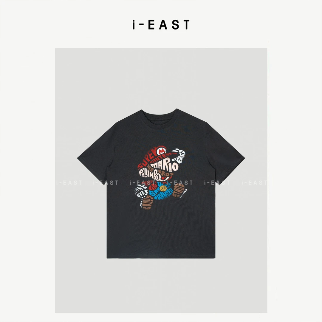 i-EAT QQ 卡通乐园~ 时尚设计款印花t半袖-5C SY8613