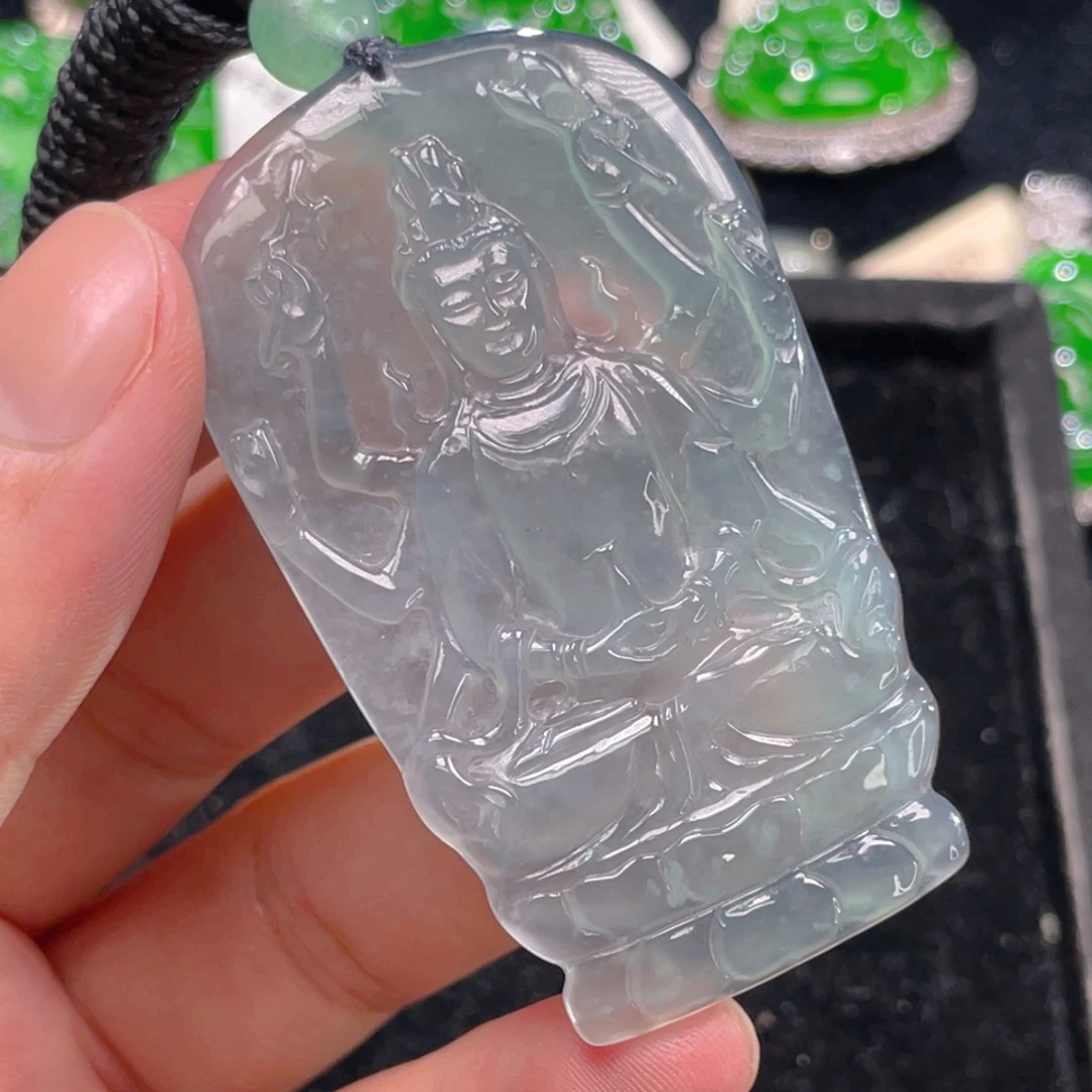 翡翠未镶嵌颈饰5，