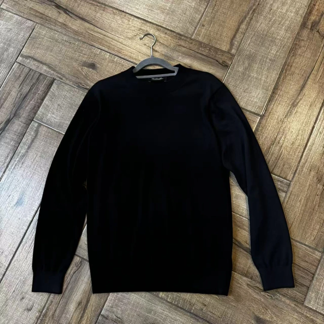 LP黑色男士长袖针织衫