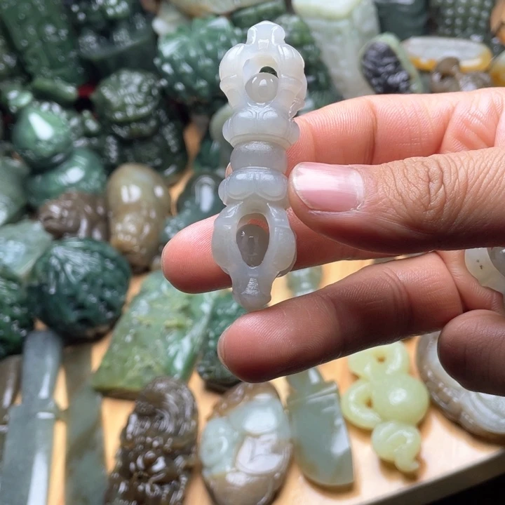 和田玉把件未镶嵌