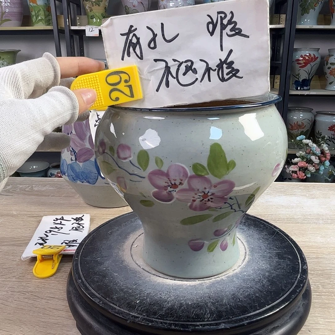 罐1tc景德镇陶瓷花盆